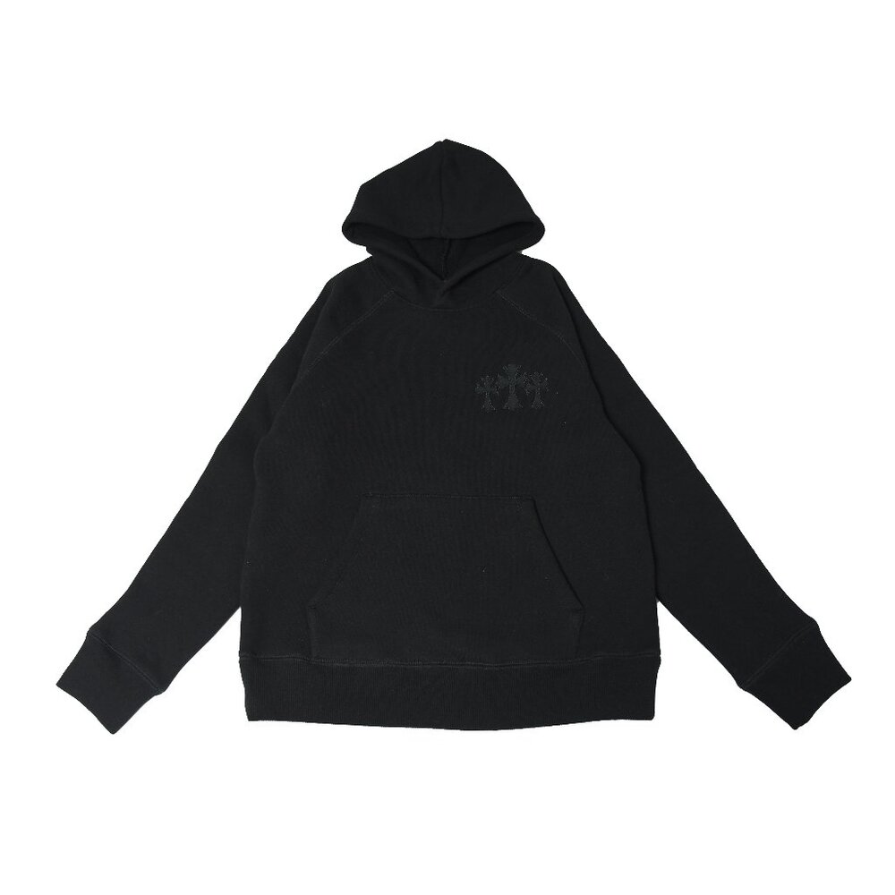 Chrome Hearts Cemetery Cross Seven-11 Hoodie Black